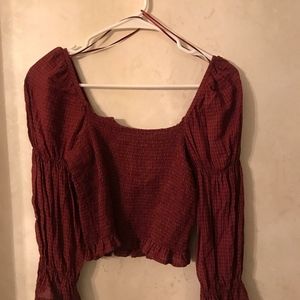 Cotton on medium red shirt